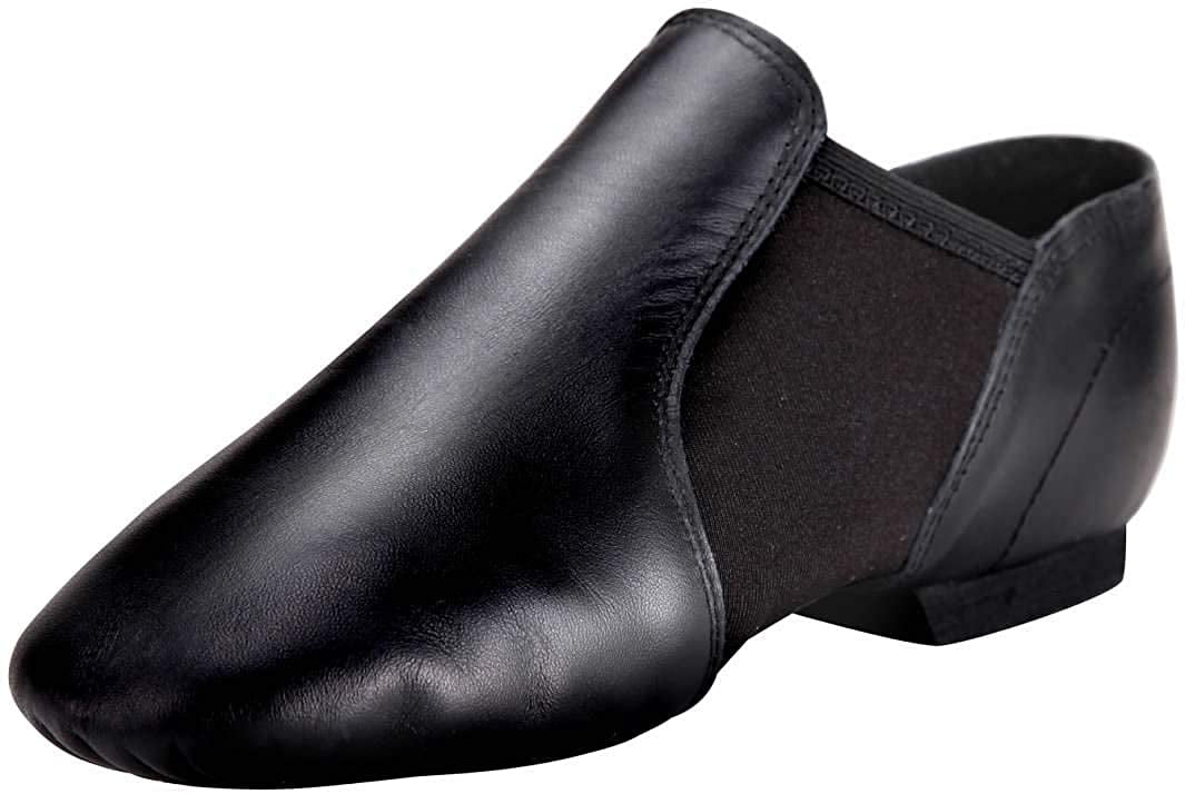Tent Leather Upper Jazz Shoe Slip-on for Women and Men's Dance Shoes -  Walmart.com
