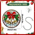 thumbnail image 2 of Noothes Christmas Window Hangings Festive Santa and Winter Scene Ornaments Easy-Hang Decor for Christmas Tree and Home Holiday Decorations, 2 of 6