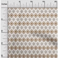 thumbnail image 2 of oneOoneGeorgetteViscoseLightBrownFabricAsianIkatQuiltingSuppliesPrintSewingFabricByTheYard42InchWide, 2 of 4
