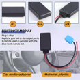 thumbnail image 4 of Aux Blue-Tooth Music Adapter Interface Wireless Radio Stereo Aux Cable for Alfa Romeo 147 156 159 Brera Mito Gt Giulietta, 4 of 5