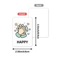 thumbnail image 2 of 36Pcs American Sign Language Flash Cards Learning Cards: ASL Alphabet Numbers Educational Study Tool for Beginners Family Practice, 2 of 6
