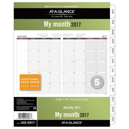 day runner monthly planner