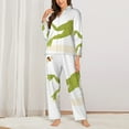 thumbnail image 2 of Sigee Hunting Frog for Women’s Pajama Sets Long-Sleeved Pjs Sets for Women 2 piece Sleepwear-Small, 2 of 7