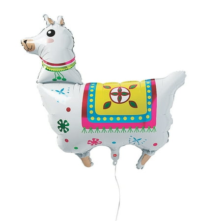 Fun Express Fiesta Llama 31" Mylar Balloon