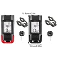 thumbnail image 4 of Xingzhi Improve Riding Experience With Bicycle Speedometer Built-in Electric Horn And Light Waterproof black, 4 of 6