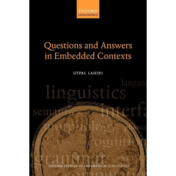 Oxford Studies in Theoretical Linguistic Questions and Answers in Embedded Contexts, Book 2, (Paperback)