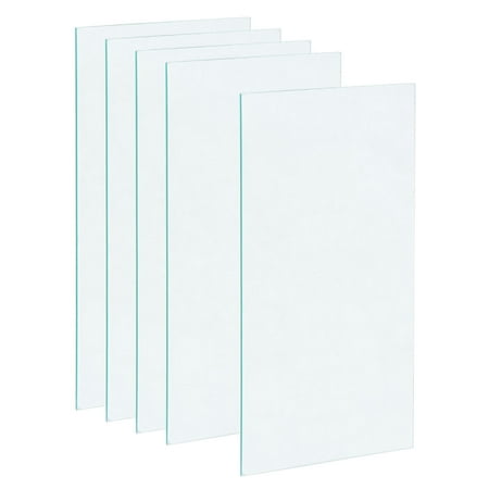 

Uxcell 5pack Welding Helmet Inner Lens 4.25 x2.32 x0.03 for Darkening Welding Filter