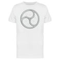 thumbnail image 1 of Goth Circle Triangle Inside T-Shirt Men -Image by Shutterstock, Male 3X-Large, 1 of 2