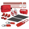 thumbnail image 1 of Kit de etiquetado de bloqueos eléctricos TRADESAFE, cerrojos, etiquetas, 1 of 8