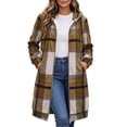 thumbnail image 3 of Tqcoqu Women's Zip Up Hoodies,Oversized Long Fleece Hooded Sweatshirts,Casual Jacket Coat with Pockets,Soft Comfy Full Zipper Trendy Hoodie for Fall Winter, 3 of 10