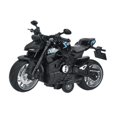 thumbnail image 1 of Juguete de motocicleta para niños CUTICAT colección de juguetes de moto extraíble aleación negro, 1 of 8