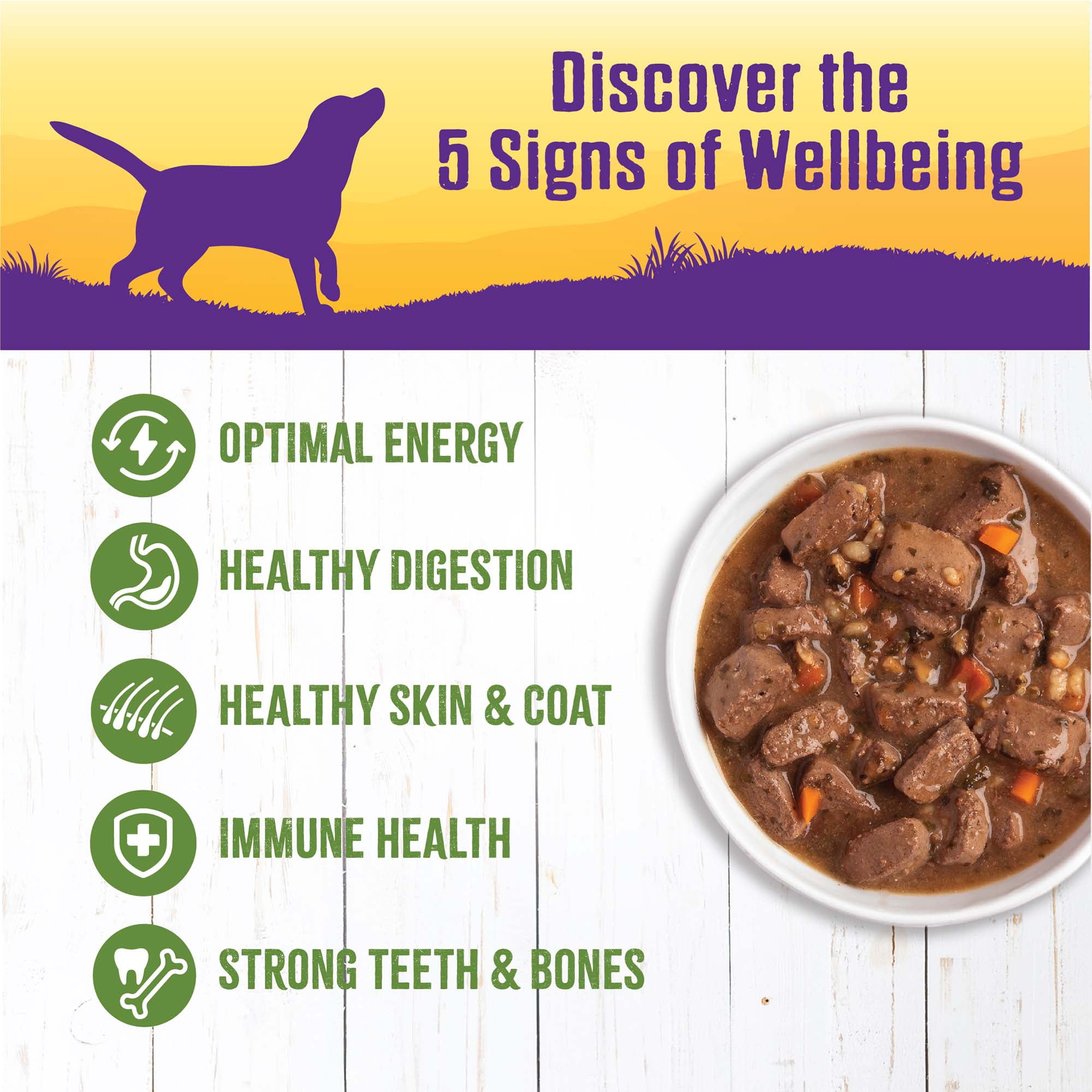 Wellness lamb 2025 and beef stew