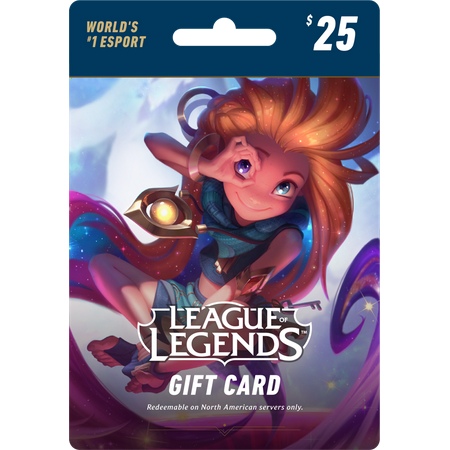 League of Legends Riot Points $10 Gift Card