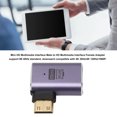 thumbnail image 4 of Mini HD To HD Adapter, LED Indicator Aluminium Alloy Mini HD To HD Female Adapter 8K 60Hz  for Travel, 4 of 7