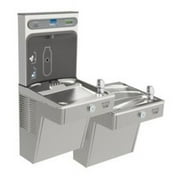 Elkay Stainless Steel Vandal-Resistant Wall Mount 3000 gal Bottom Loading Water Cooler