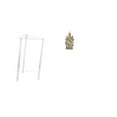 thumbnail image 1 of Mesita de noche,Mesa auxiliar de acrílico transparente,mesa auxiliar transparente de 2 niveles,Estatua católica,Colección de figuritas de la Sagrada Familia,Escultura católica de la, 1 of 8