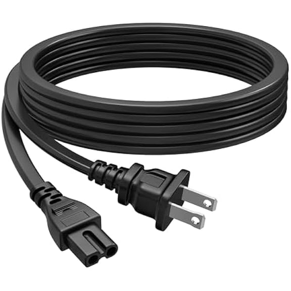 Quyaojz AC Power Cord Cable for Monster Rocker Sport 270 Portable Speaker