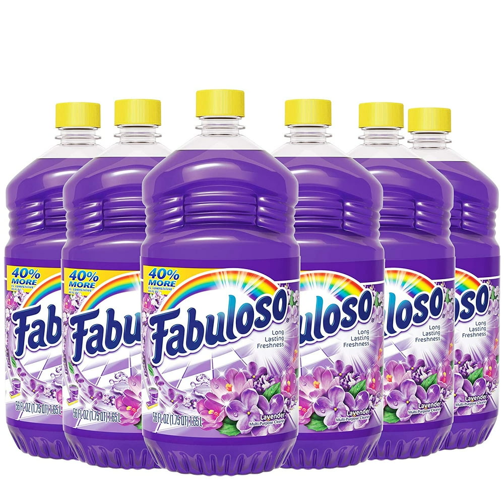 FABULOSO All Purpose Cleaner, Lavender, Bathroom Cleaner, Toilet