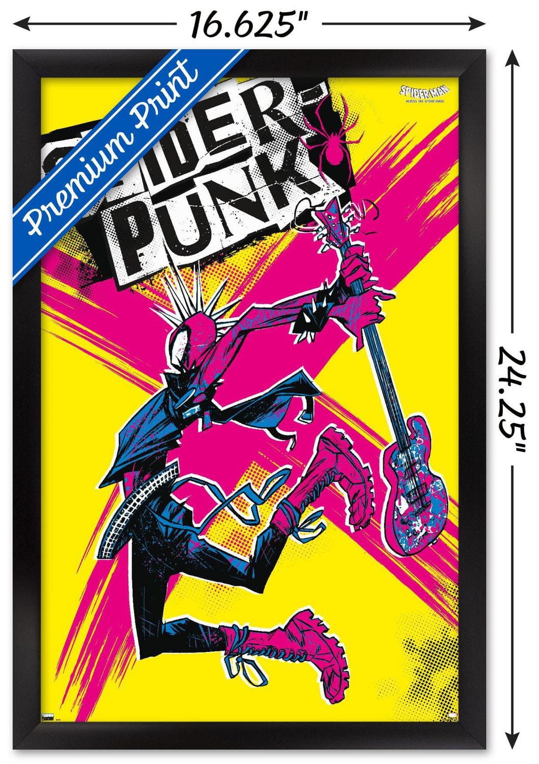 Marvel Spider-Man: Across The Spider-Verse - Spider-Punk Wall Poster, 22.375" x 34"