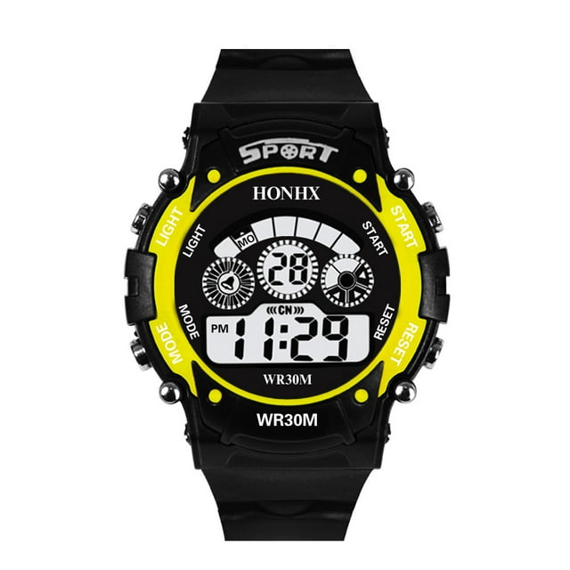 Mens Watch Mens Digital Watch Fashion Mens Digital Led Analog Quartz Alarm Date Sports Wrist Watch