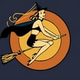 thumbnail image 3 of CafePress - Retro Witch Hoodie - Kids Hooded Sweatshirt, Classic Hoodie, 3 of 4