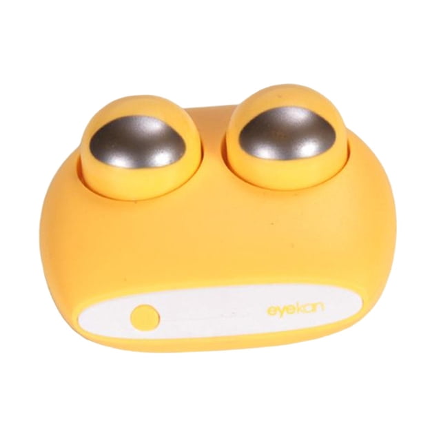 Estuche limpiador ligero automático portátil eléctrico de limpieza rápida Amarillo