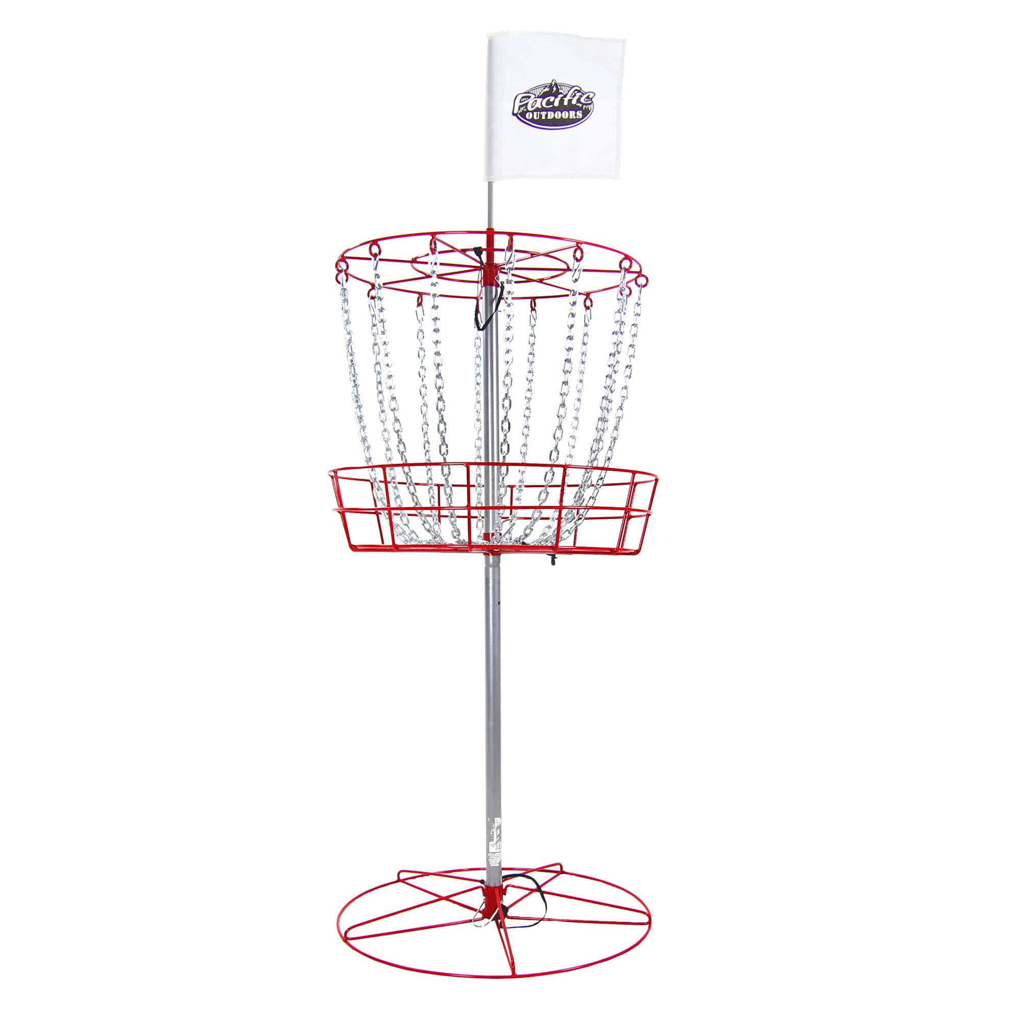 InSTEP Portable Outdoor Disc Golf Basket Target Goal Game with 3