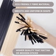 thumbnail image 4 of HOSSIAN 100PCS Reed Diffuser Sticks-20cm x 3.5 mm Black Diffuser Sticks-Diffuser Sticks for Diffuser Oils Fragrance Refill - Fibre Reeds for Diffuser, 4 of 8