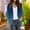 Hot Pink, variant on BLOCLOALO 3/4 Sleeve Blouses Open Front Cardigan Women's Printed Fashionable Casual Cropped Chiffon Cardigan Top Chiffon Tops Lightweight Thin Cardigans Comfy Cardigan Black L
