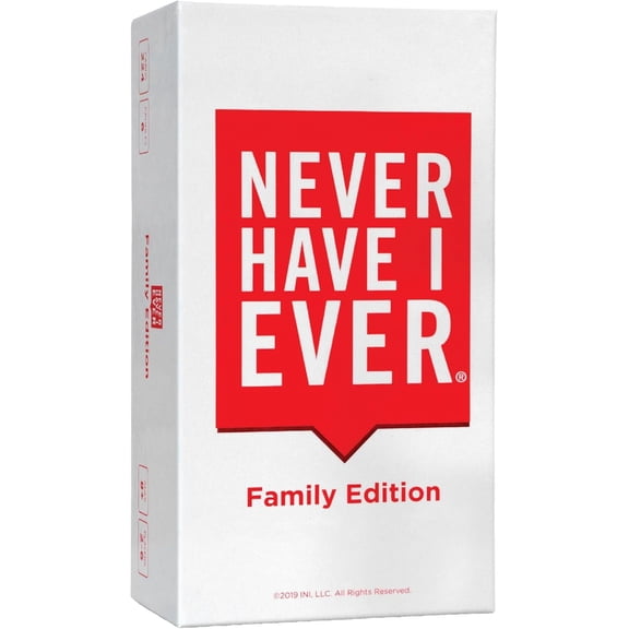 Never Have I Ever -Hilarious Family Card Game - For Kids, Teens & Adults - Game Nights & Parties - Includes “I Have” & “I Have Never” Paddles!