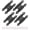 Black, variant on 4 Pcs Black Flush H-Hinges, Cold Rolled Steel Flat Hinges for Cabinet Shutter Cupboard