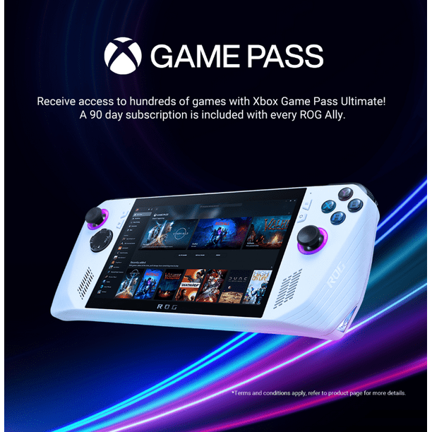 ASUS ROG Ally 7” Handheld Touch Gaming Console, 16GB LPDDR5 RAM