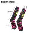 thumbnail image 2 of Naloa Monstrous Cartoon Characters Knee Socks, High Socks Long Stretchy Sock Women Knee High Stocking, Long Socks for Women, 2 of 6