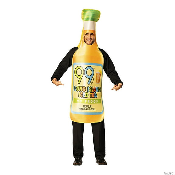 Morris Costumes - s 99 Brand Long Island Iced Tea Bottle Tunic Costume - One Size