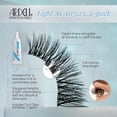 thumbnail image 2 of Pestañas postizas Ardell Light As Air 523, 4 pares en un paquete, 2 of 8
