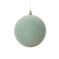 thumbnail image 1 of Vickerman 4.7" Light Green Round Ornament 3 per bag., 1 of 1