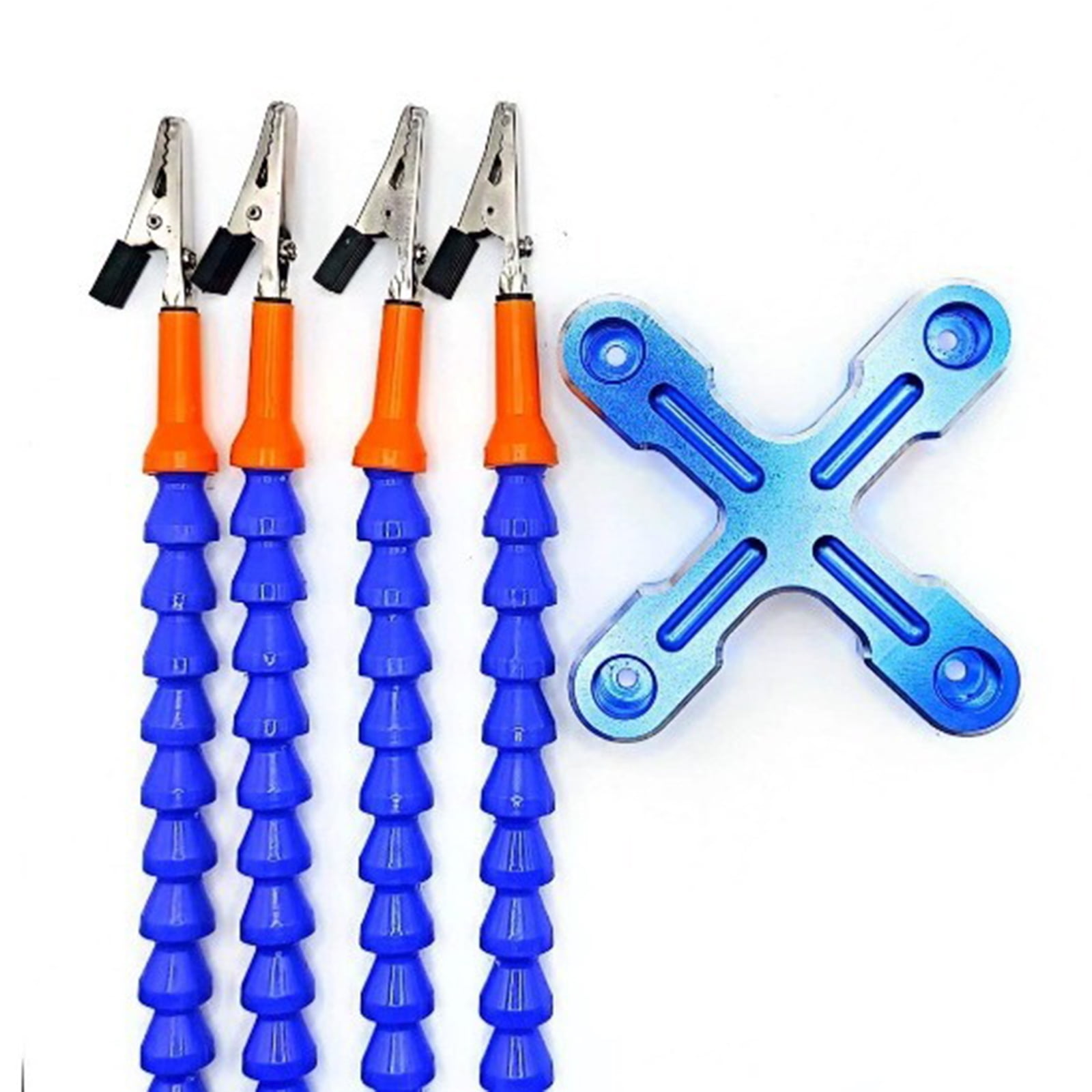 Hand Clip Clamp LED Magnifying Glass Soldering Iro... - Vicedeal