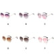 thumbnail image 3 of Minnieouse Gafas sin montura Gafas de sol Ins Multipropósito Playa de gran tamaño Multicolor Mano de obra fina Lentes de bloqueo de luz de larga Type3 NO3, 3 of 6