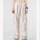 thumbnail image 1 of Pincandy Women's Multi-Pocket Drawstring Casual Pants, Breathable Solid Color, High Waist Elastic Waistband, Outdoor & Daily Wear, 1 of 7