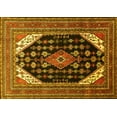 thumbnail image 1 of Ahgly Company Indoor Rectangle Medallion Yellow Traditional Area Rugs, 8' x 10', 1 of 4
