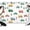 White, variant on 7x5ft Photo Backdrop, Green Cartoon Truck Soft Polyester Backdrop Curtains Photography Backdrops, Funny Cute Colorful Car Tree Polka Dot Brushed Background for Photoshoots Studio Video Portrait Party