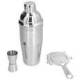 thumbnail image 4 of Loewten Cocktail Shaker Set, Stainless Steel Cost Effective Leakproof Convenient Barware Tool Kit For Party For Bar For Bartender, 4 of 8