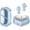 Blue, variant on Heart Wireless Earbuds for Girls Kids, Cute Mini Tiny Small Invisible Earbuds Wireless Bluetooth for Small Ears Canals Women Rose Gold Kawai Blue Tooth Ear Buds for iPhone Android