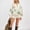 White, variant on Sweatshirts for Women Floral Print Loose Fit Workout Tops for Women Long Sleeve Tops Crew Neck Graphic Casual Tops for Women Cute Tops Lightweight,Light Blue,L