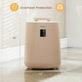 thumbnail image 3 of Costway 18 L Towel Warmer for Bathroom Luxury Towel Heater with LED Display & Auto Shut off Brown, 3 of 10