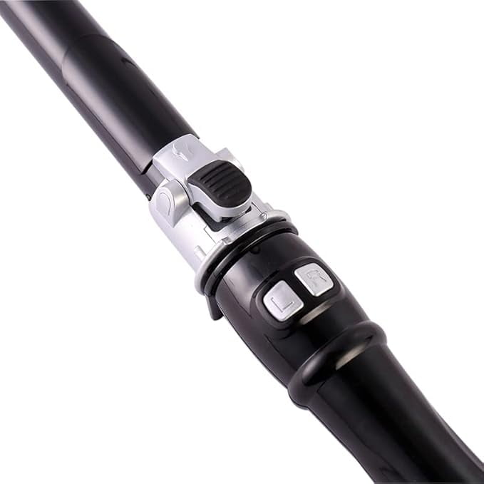Auto Rotating Hair Curler Curling Wand 28mm 1.1 Inch Curling Irons Hair Waver 30s Instant Heat-Up, Anti-Scald & Dual Voltage, with LCD Temp Display, Black, (L1920)