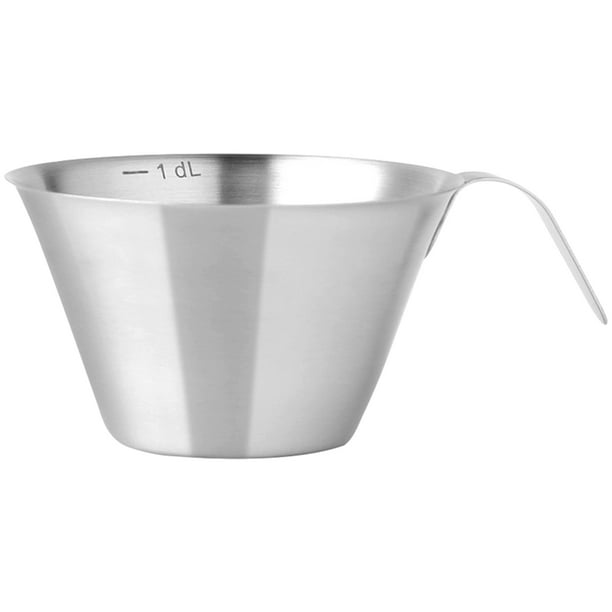 Espresso Cup Stainless Steel Coffee Measuring Cup Coffee Extraction Cup