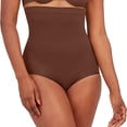 thumbnail image 1 of Gibobby Bikini elástico con algodón Leggings cintura alta para mujer, pantalones cintura, pantalones moldeadores cuerpo sin costuras（Marrón， L), 1 of 3