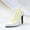 White, variant on Cute Lady's High-heeled Shoes Lighter Creative Personality Butane Gas Women Lighters for Cigarette Collection Decoration(Yellow)