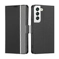 thumbnail image 1 of For Samsung Galaxy S22 Ultra 5G Twill Texture Side Button Leather Phone Case, 1 of 5